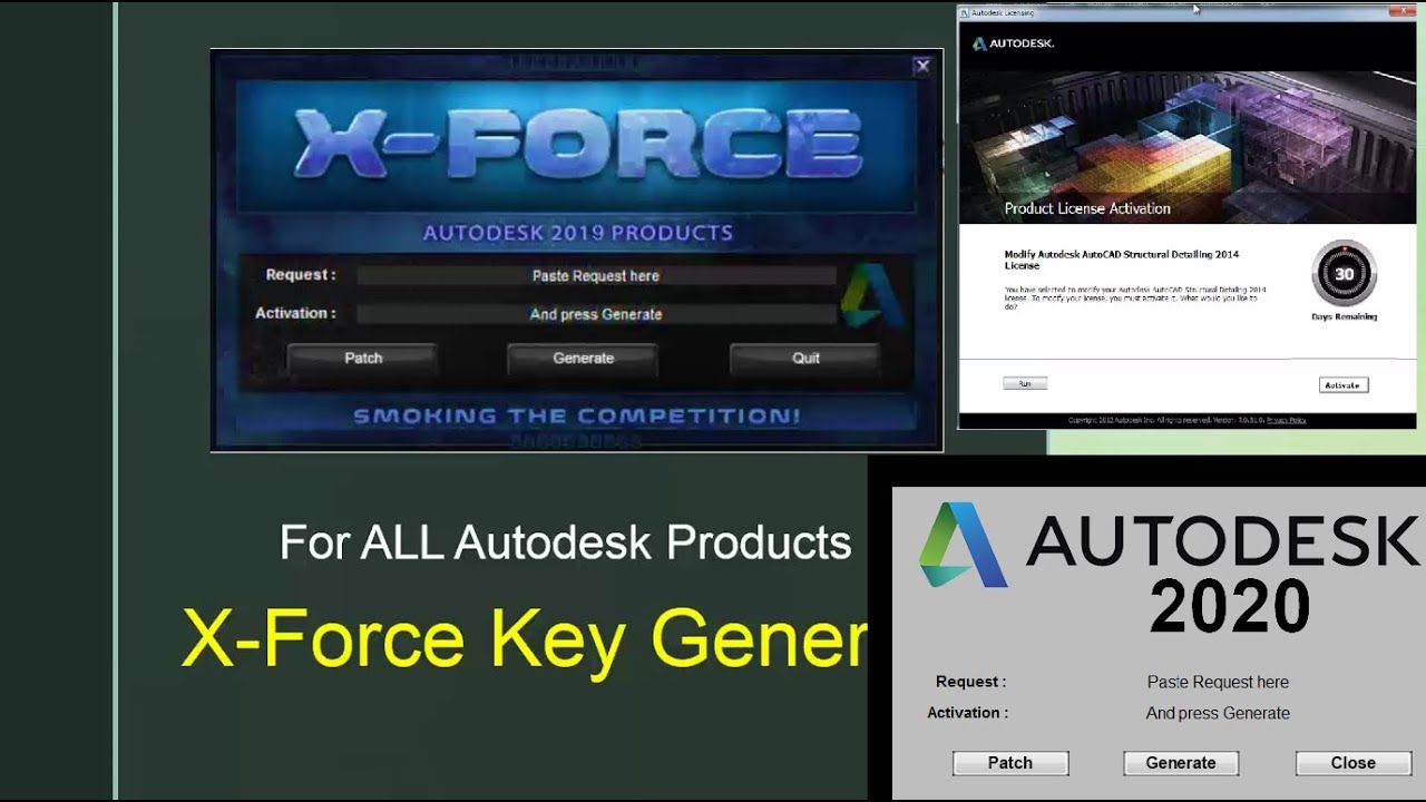 x-force keygen for autodesk 2016 products
