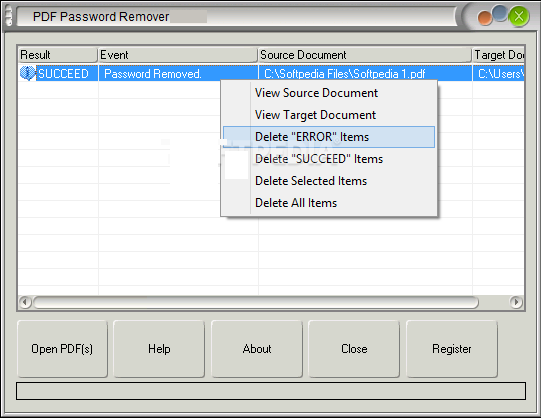 freeware excel password remover